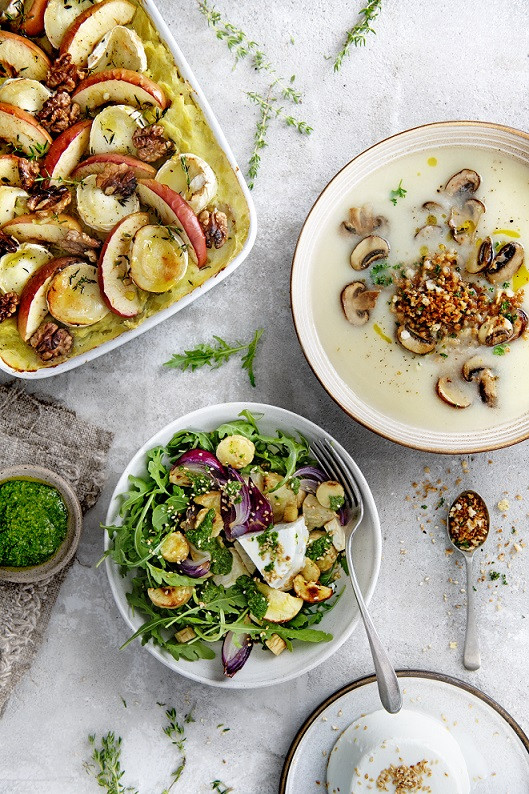 Drie keer koken met warme wintergroenten