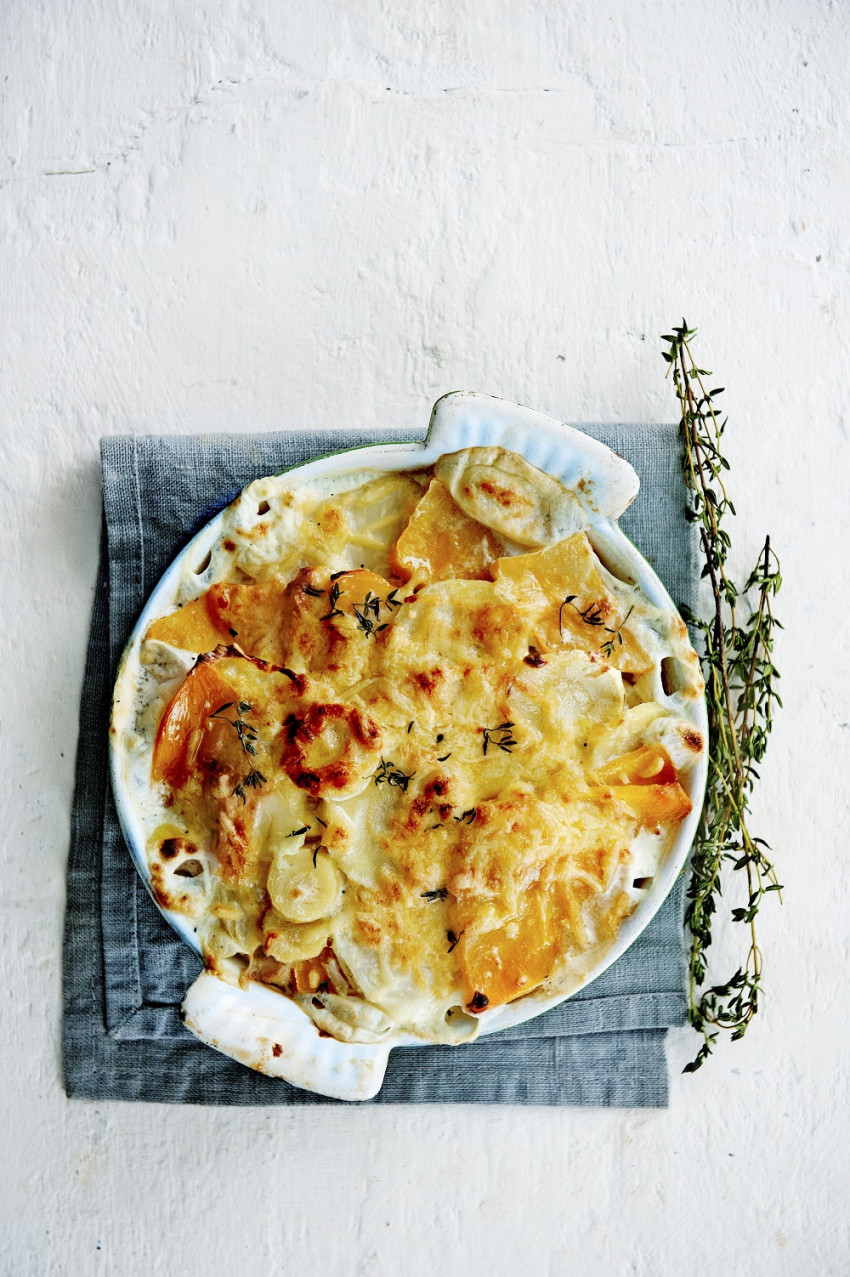 Gratin met koolraap, knolselderij en pastinaak Gezond Idee Maastricht UMC+ studio Philippi